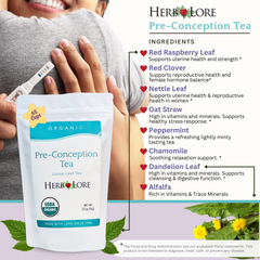 Herb Lore Organic Pre-Conception Fertility Tea