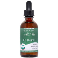 Organic Valerian Root Tincture - Alcohol Free