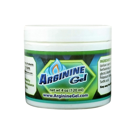 Arginine Gel with L-Arginine for Circulation and Intimate Wellness